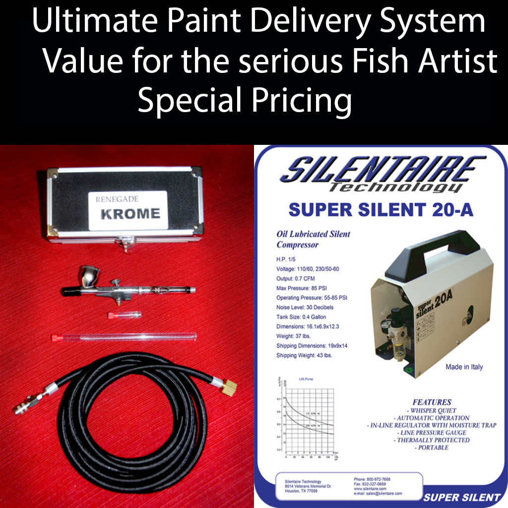 Ultimate Paint Delivery System "Silent Air 20A/ Krome" - Click Image to Close